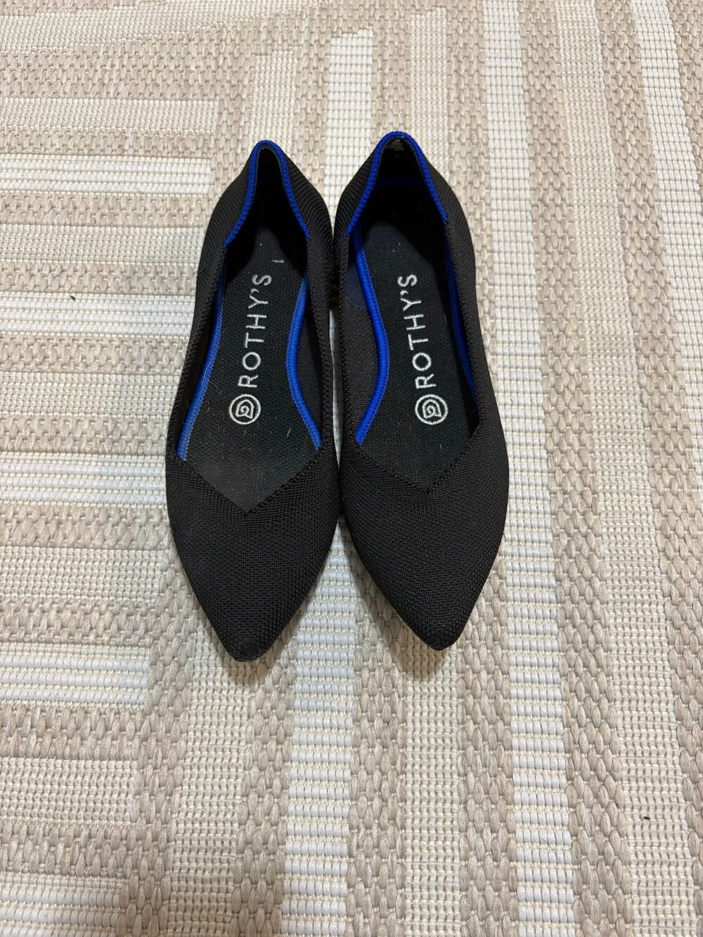 Rothy's Black Ballet Flats Size 5.5 Women's